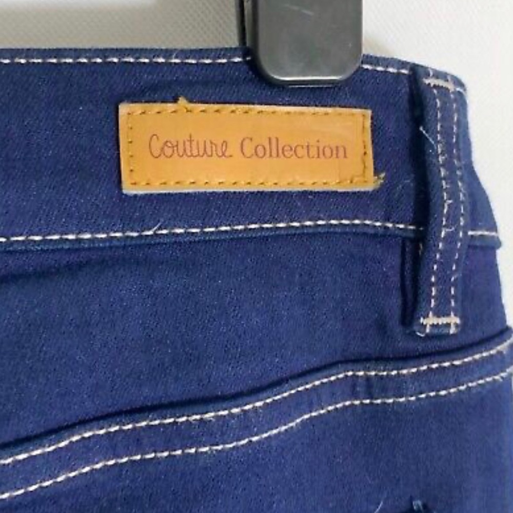 NEXT COUTURE COLLECTION Navy Women's Flare Leg Jeans Size 10 - Picture 8 of 11